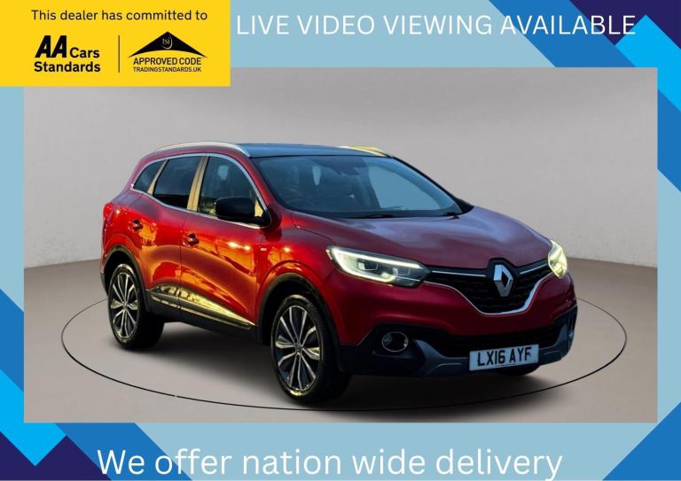 2016 Renault Kadjar 1.2 TCe Signature Nav Euro 6 (s/s) 5dr HATCHBACK Petrol Manual