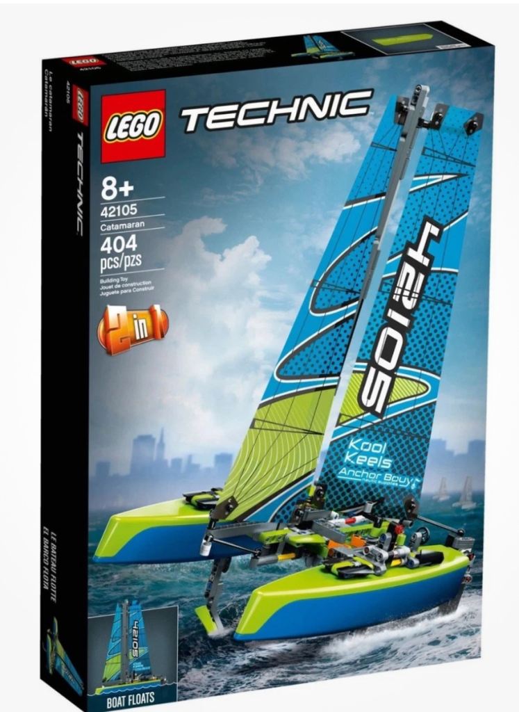 LEGO 42105 Technic Catamaran FLT16-TT Complete Set