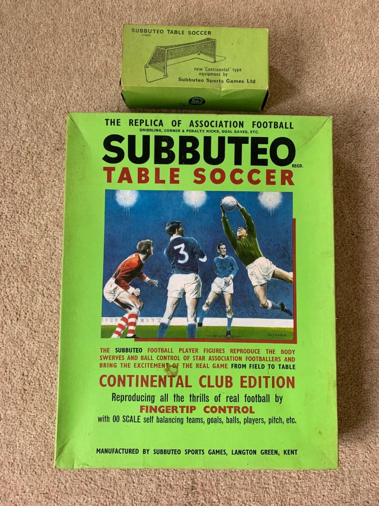 1970s Continental Club Edition Subbuteo & extra teams
