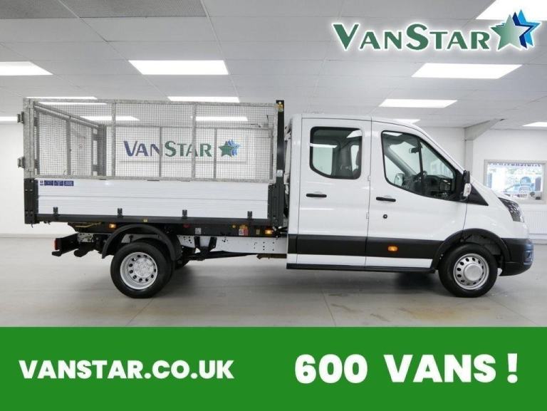 73 FORD TRANSIT 350 RWD 2.0 EBL 130 BHP L3 LONG CREWCAB 7 SEATER CAGED TIPPER