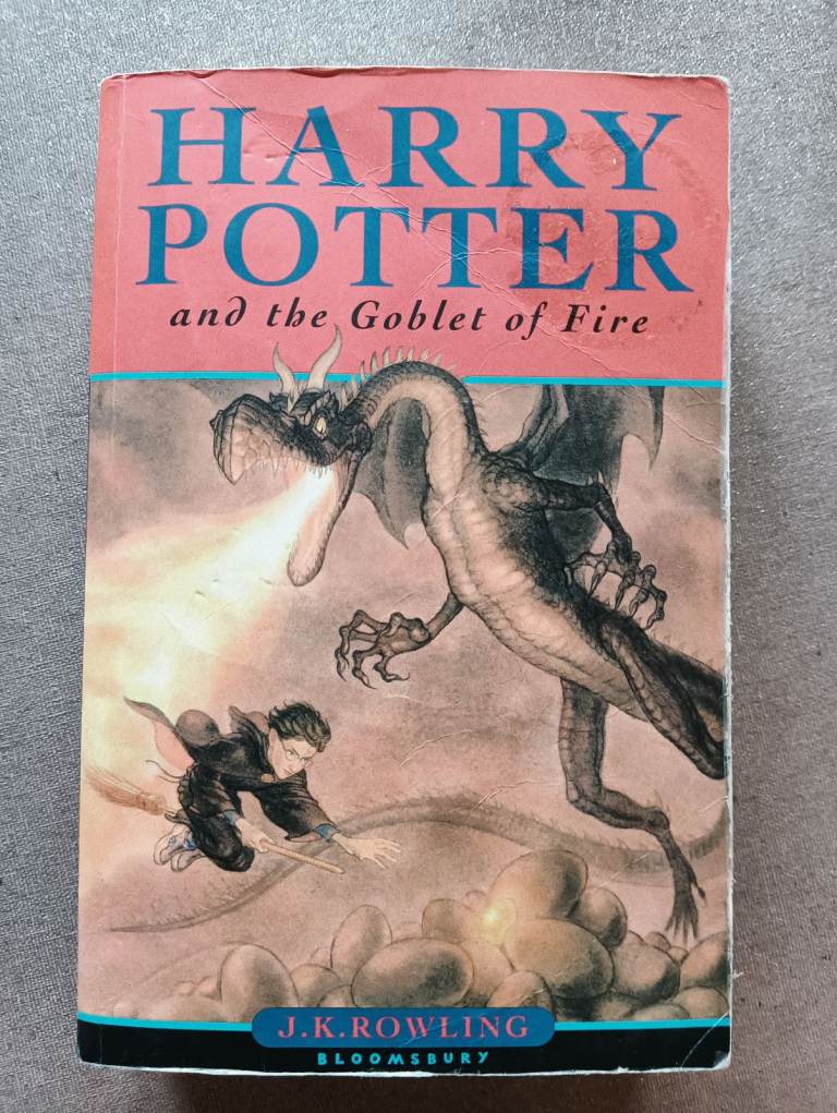 Harry Potter and the Goblet of Fire book