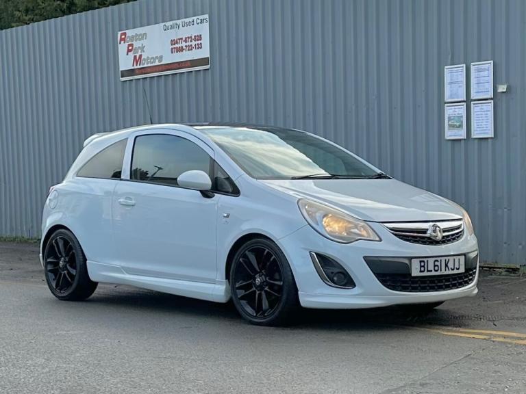 2012 Vauxhall Corsa 1.2 Limited Edition 3dr - clean car - ULEZ - see video HATCHBACK Petrol Manual