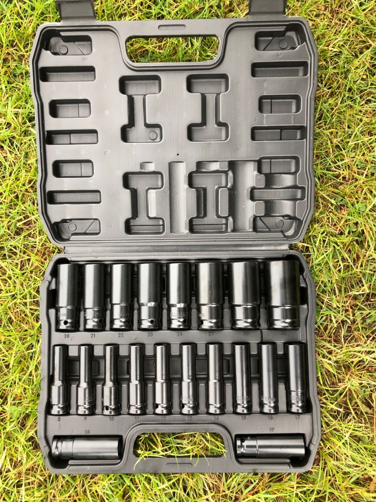 Metric sockets set 