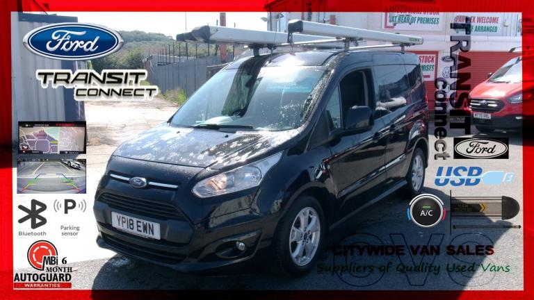 2018 Ford Transit Connect 1.5 TDCi 120ps Limited Van PANEL VAN Diesel Manual