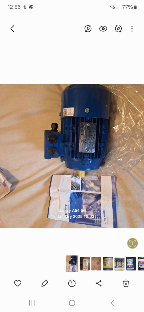 REDUCED AGAIN  AMTECS SERIES 3 PHASE MOTOR BRAND NEW
