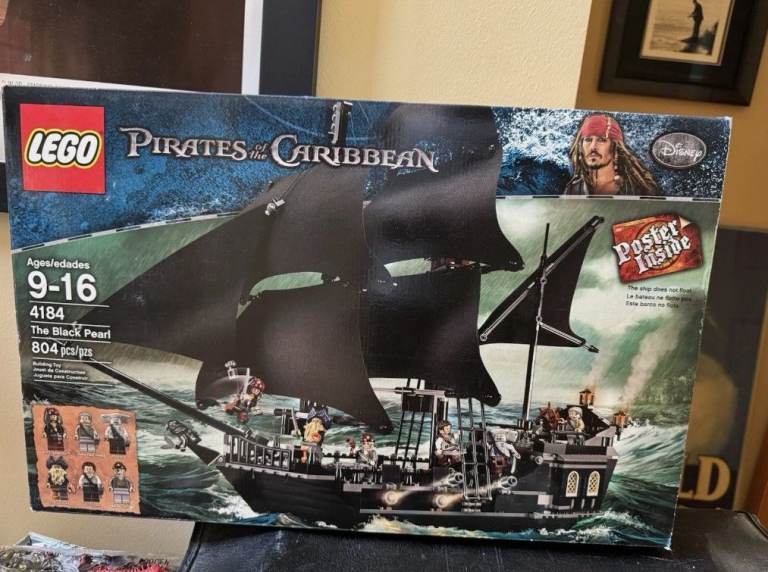 LEGO 4184 Pirates of the Caribbean  The Black Pearl Davy Jones