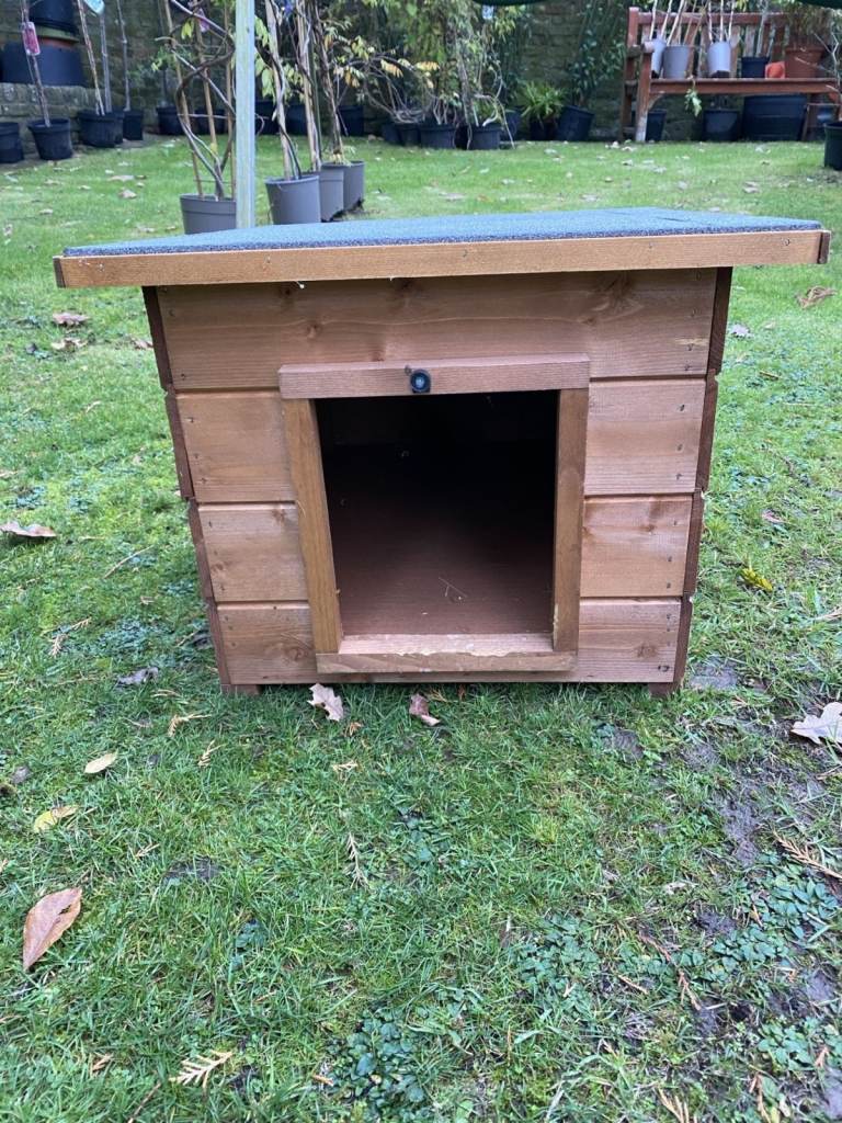 Beautiful Wooden House with Roof for Rabbits or Guinea Pigs or Small Animals