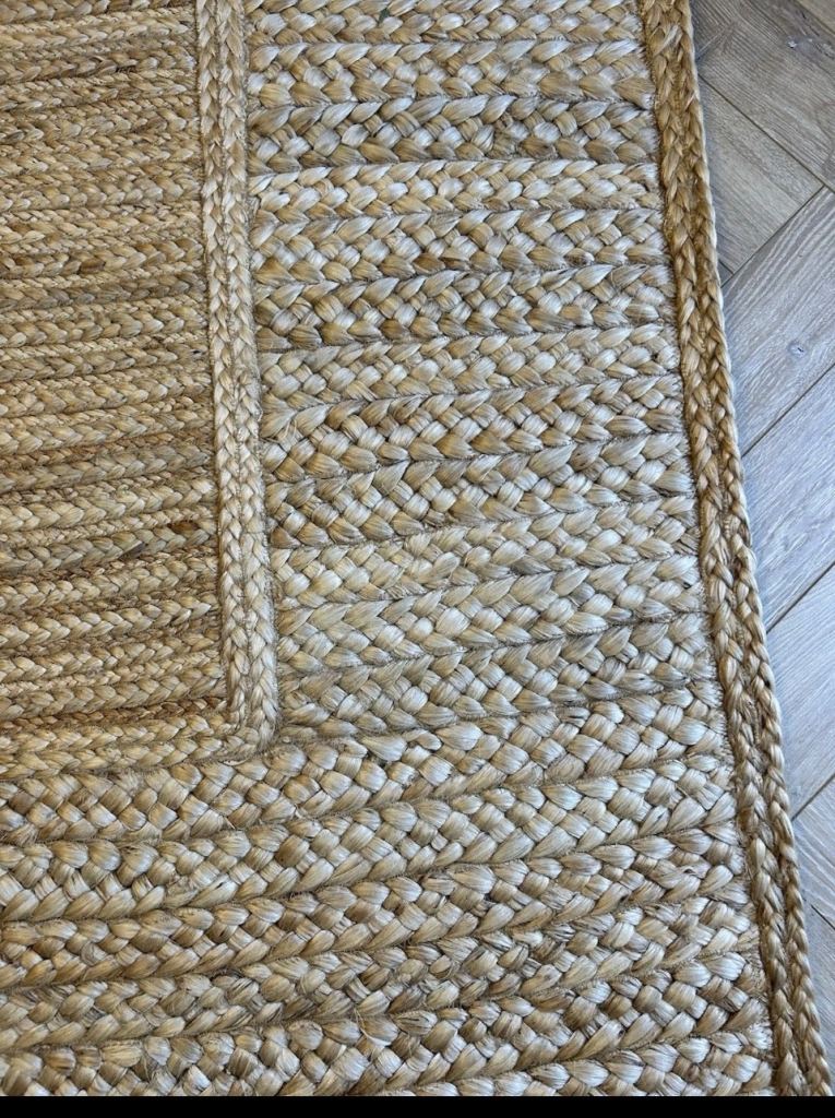 Dunelm Mill Jute Rug 200cm X 290cm RRP £250