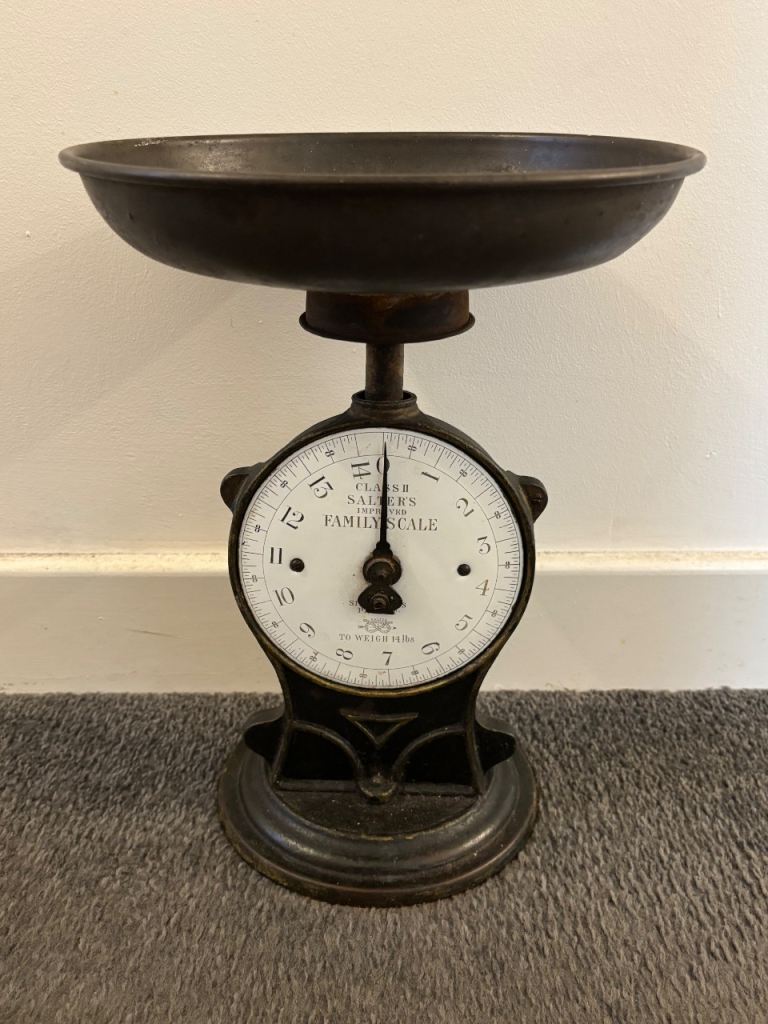 Vintage Salter Family Scale – Class II, Weighs up to 14lbs