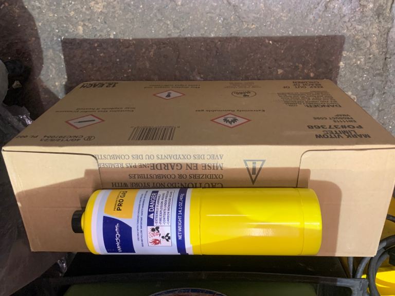 Mapp gas bottle 