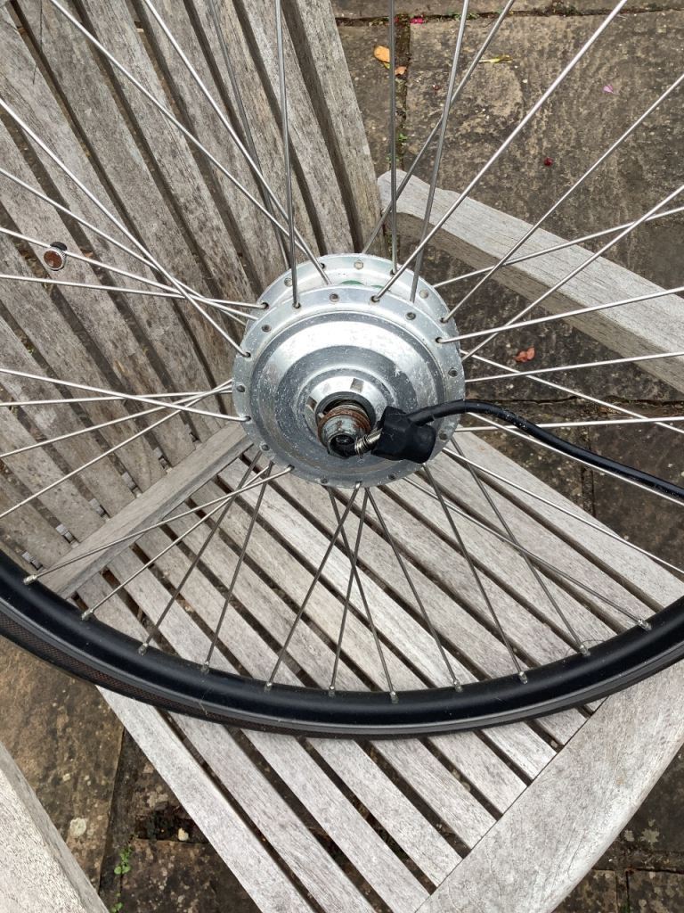 250 watt electric front wheel 