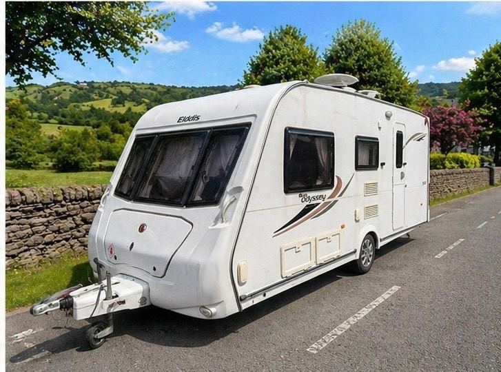 Elddis odyssey 524 2012 Caravan 4 Berth