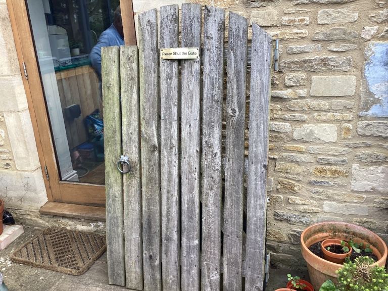Wooden Garden Gate including ‘furniture’