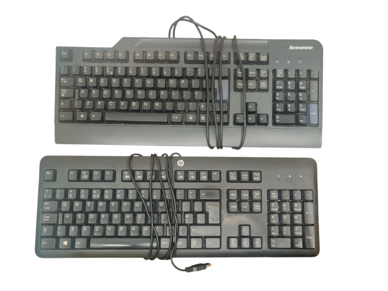 Lenovo & HP USB Keyboards – Original, Robust, Fully Working