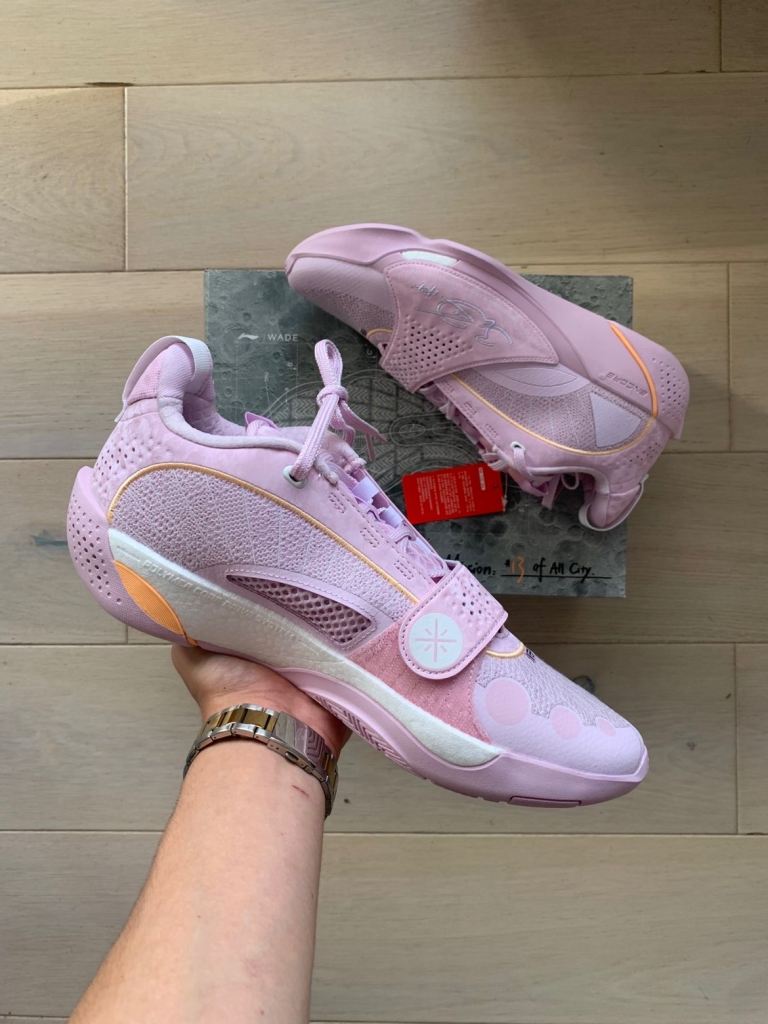 Li-Ning Wade All City 11 Pink Trainers – Brand New