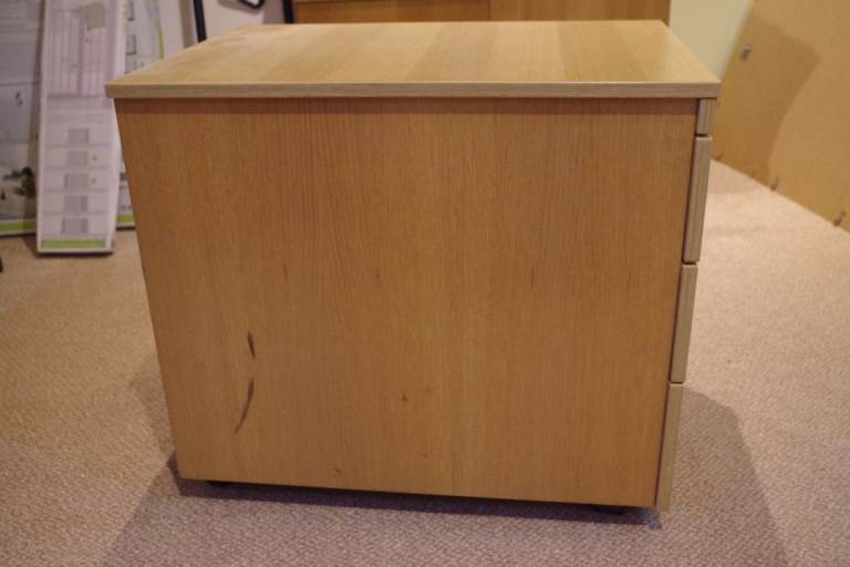 Project 3 Drawer Mobile Pedestal Filing Cabinet