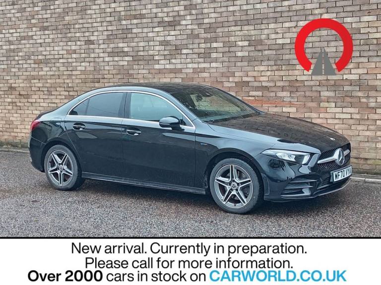 2020 Mercedes-Benz A-Class 1.3 A250e 15.6kWh AMG Line Saloon 4dr Petrol Plug-in Hybrid 8G-DCT Eur...