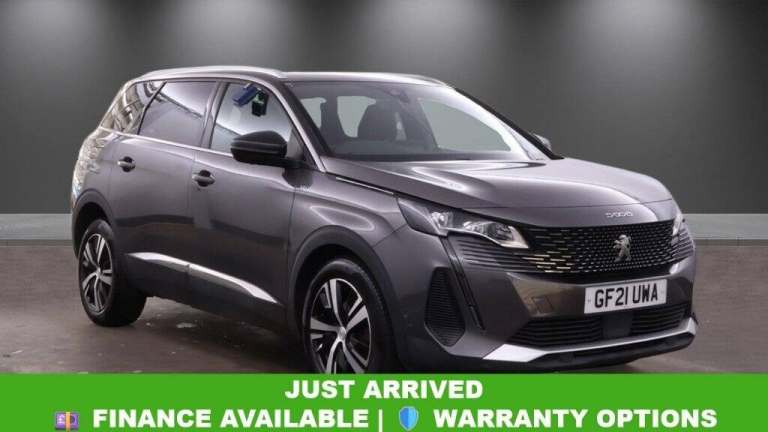 2021 Peugeot 5008 1.2 PureTech GT SUV 5dr Petrol Manual Euro 6 (s/s) (130 ps) Petrol Manual