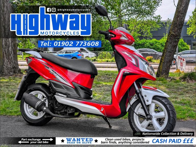 2021 Sym Jet 4 125cc CBT Learner Legal with Current Mot Till July 2027
