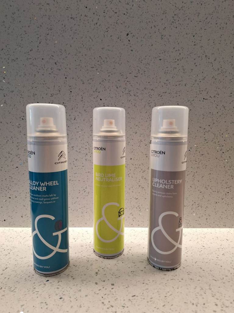 Citroën&you cleaning areosols