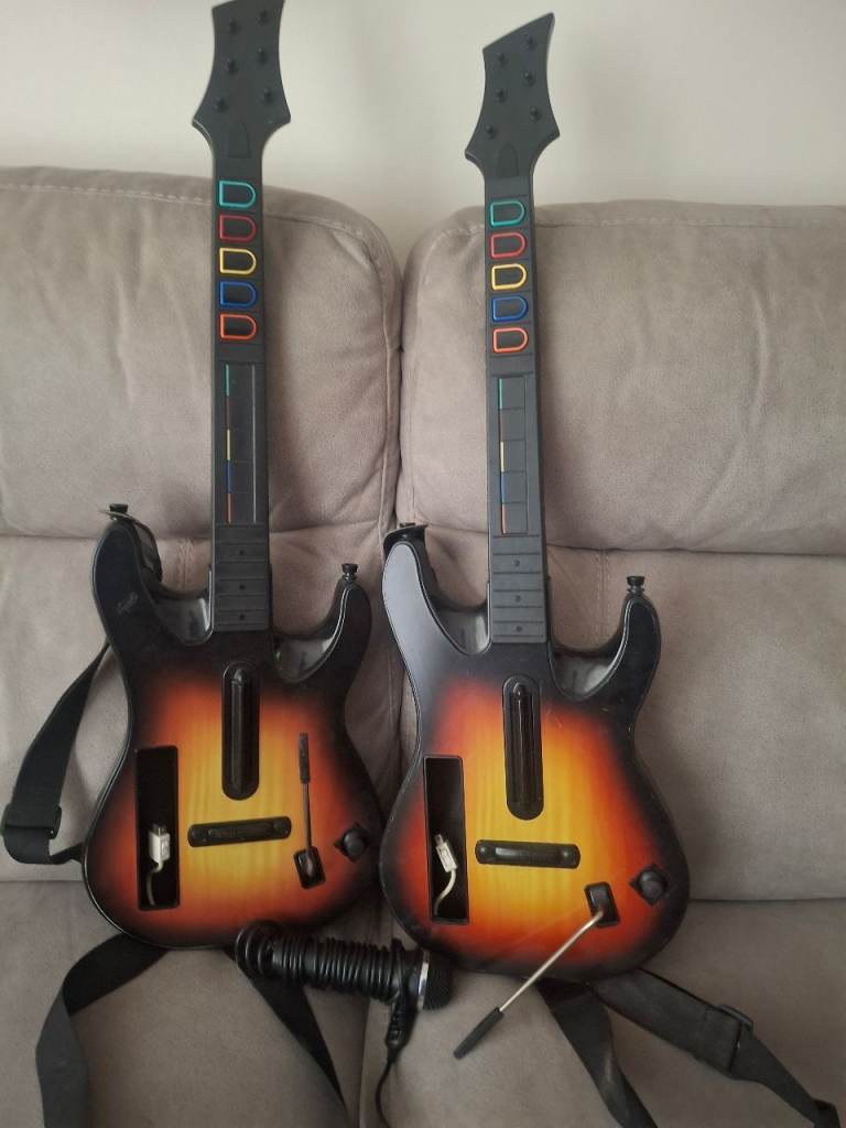 Guitar hero and guitars