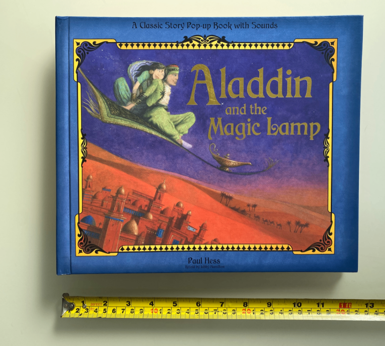 Aladdin and the Magic Lamp Pop-up Book with Sounds