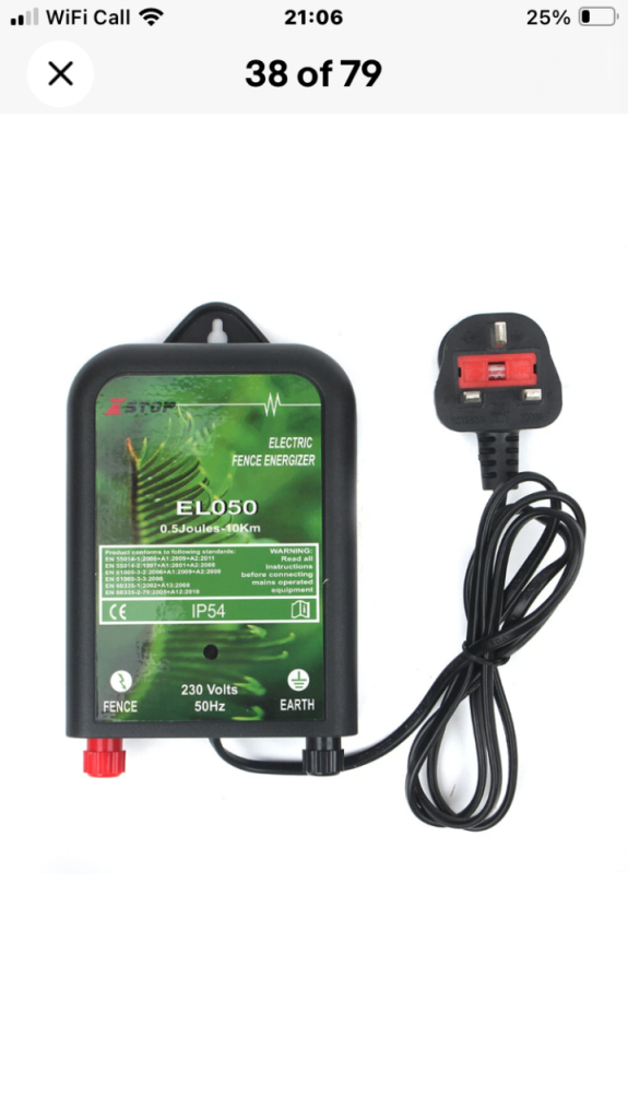 Electric fence kit