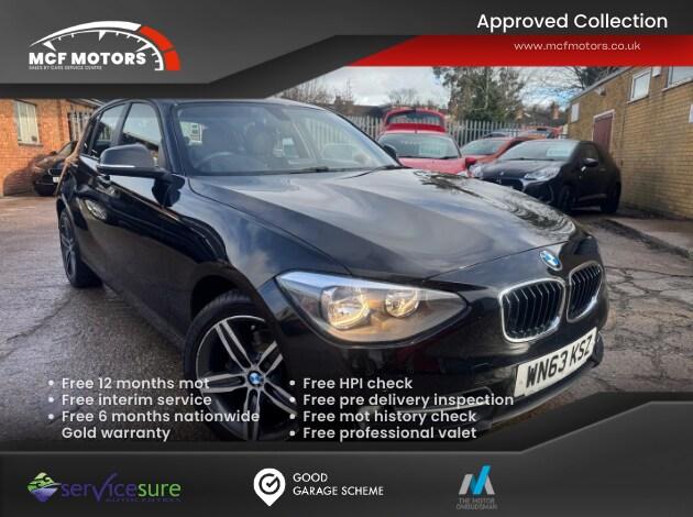 2013 BMW 1 Series 114d Sport 5dr HATCHBACK Diesel Manual