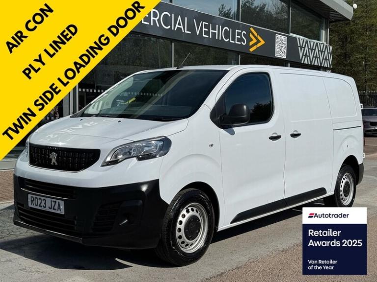 2023 Peugeot Expert HDI 100ps1000 Professional Premium + with Air Con, Cruise & Twin Side Doors P...