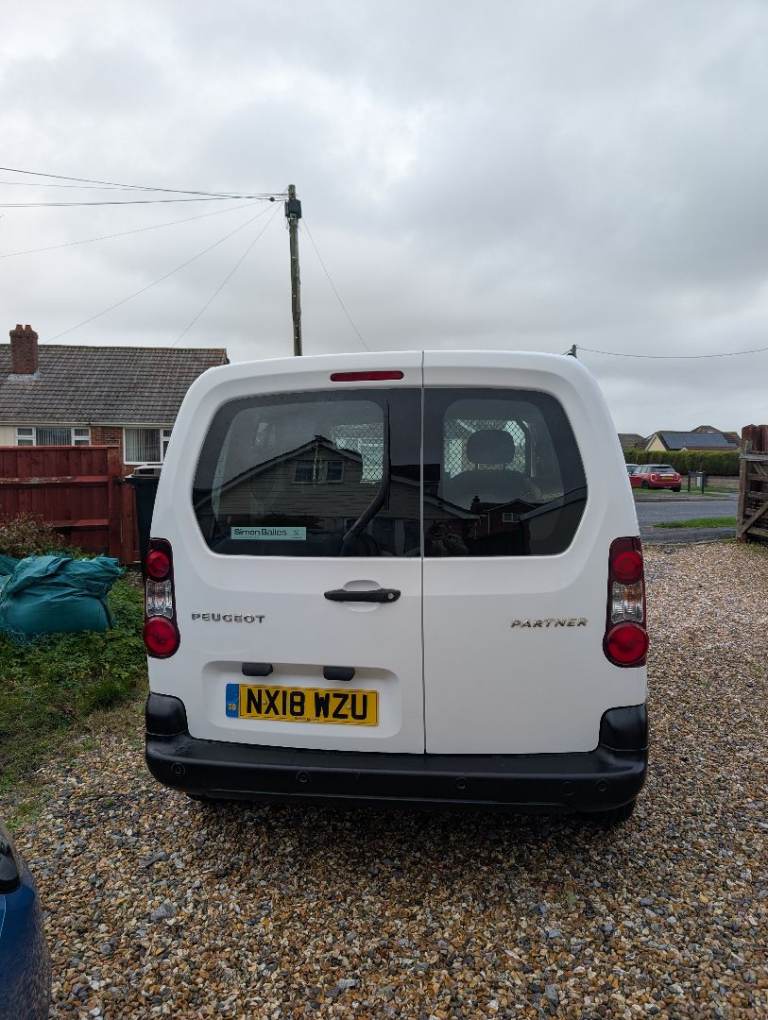 Peugeot, PARTNER, Panel Van, 2018, Manual, 1560 (cc) Profession L1 Blue Hdi