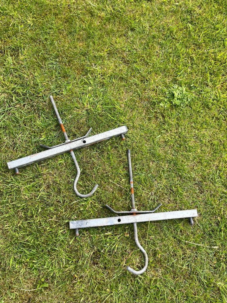 Ladder roof rack clamps 
