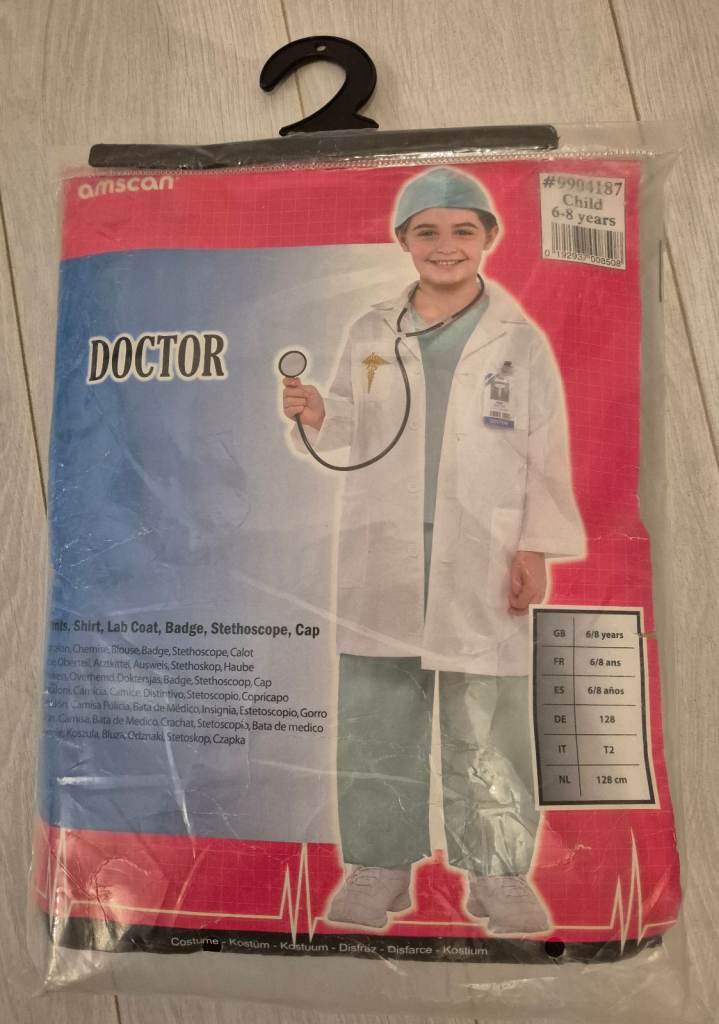Hospital Doctors Dressing Up Costume 