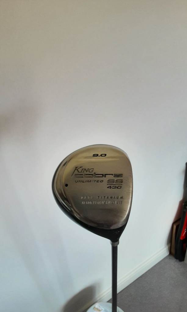 King Cobra Titanium SS430 Unlimited 9° Driver/Golf Club R/H