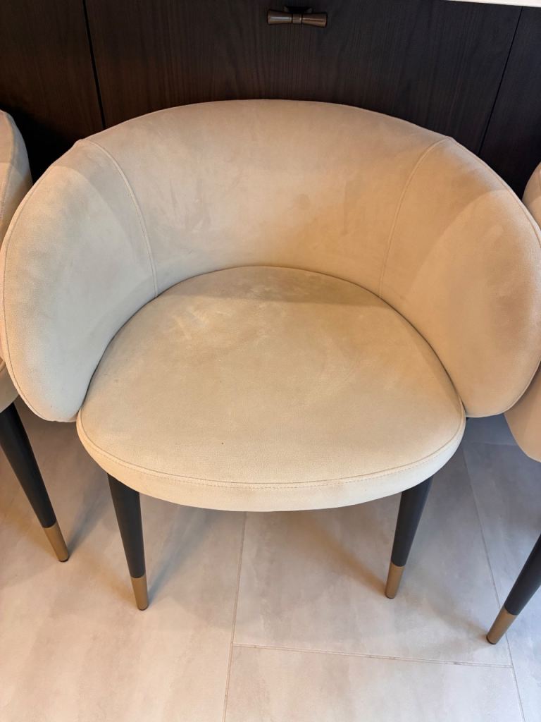 4 x Liang & Eimil Designer Dining Chairs – £325  ONO