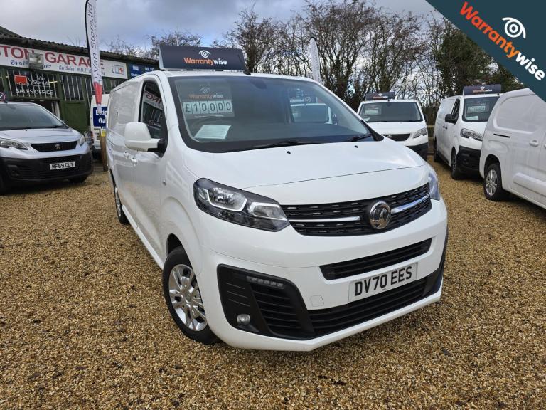 2020 Vauxhall Vivaro 2900 1.5d 100PS Sportive H1 Van PANEL VAN DIESEL Manual
