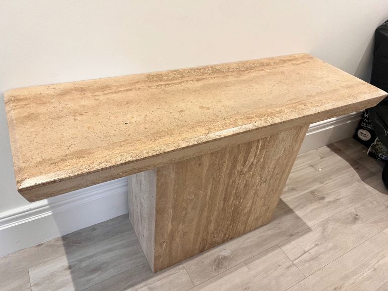 Barker and Stonehouse stone console table £200