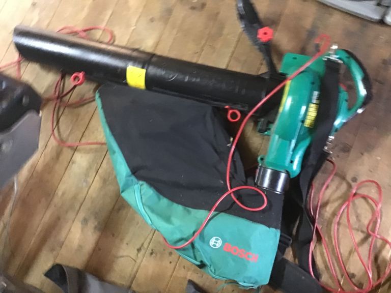 image for Bosch electric leave blower and vac