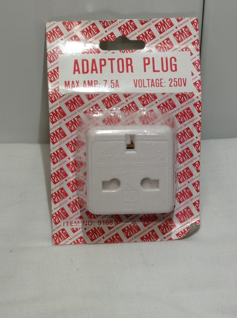 European Travel Plug Adapter UK to EU 