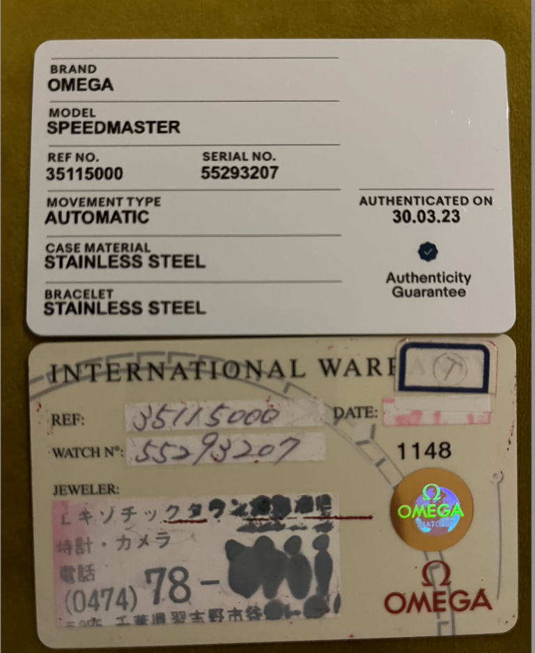 Omega Speedmaster reduced