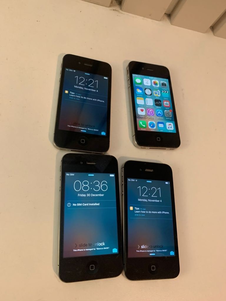 IPhone 4 unlocked , very good condition, 15 pound each 