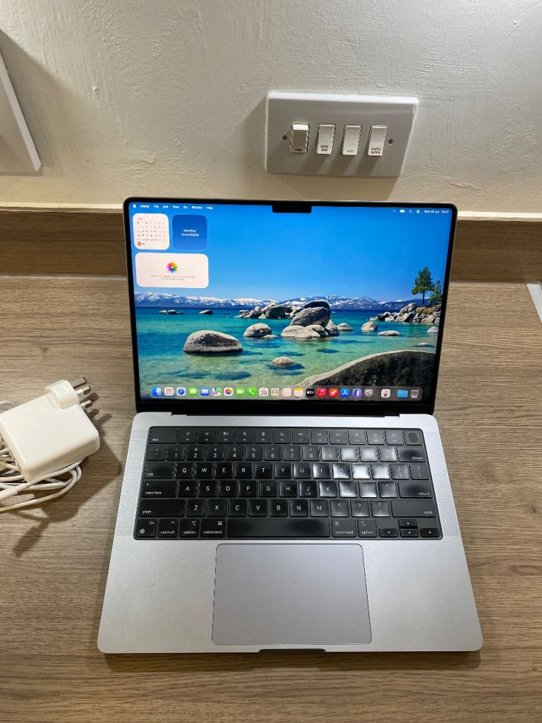 MacBook, Pro, 14”, 2021, M1, 16GB RAM, 500GB SSD, Touch ID