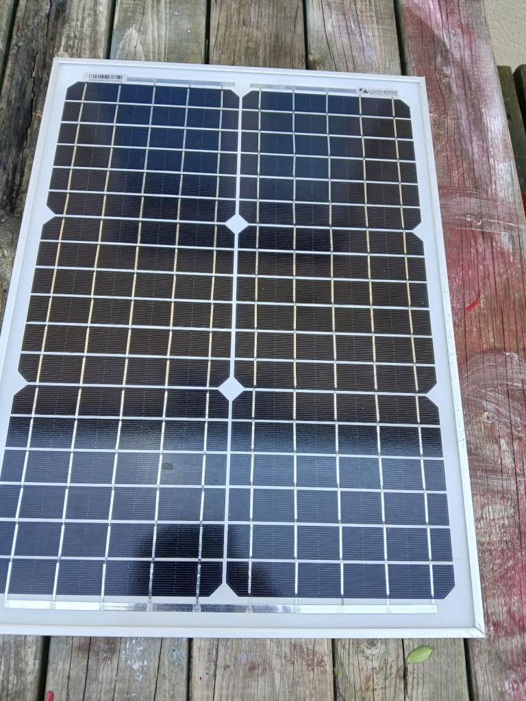 Brand new 80 watt solar panel for motorhome 