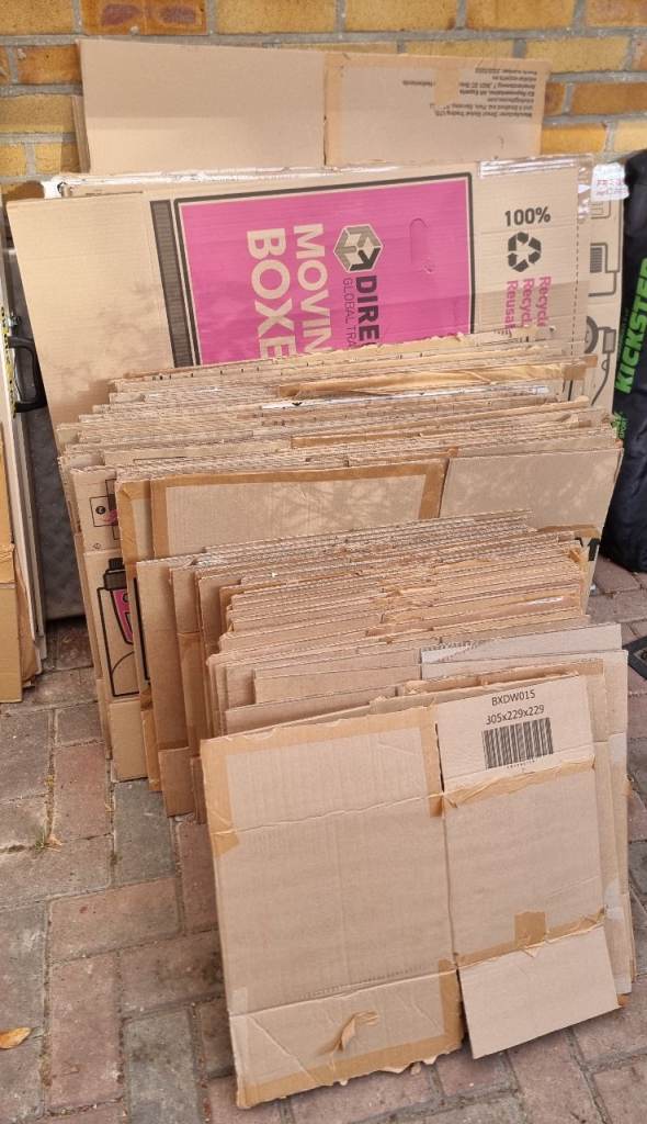 Moving Boxes – USED Condition, Various Sizes