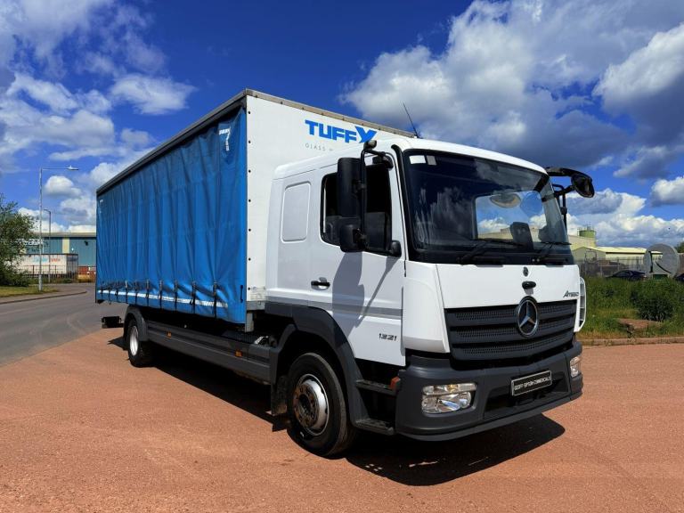 MERCEDES ATEGO 1321 2021 (21) EURO 6, 13.5 TON, 23FT 10 CURTAINSIDER