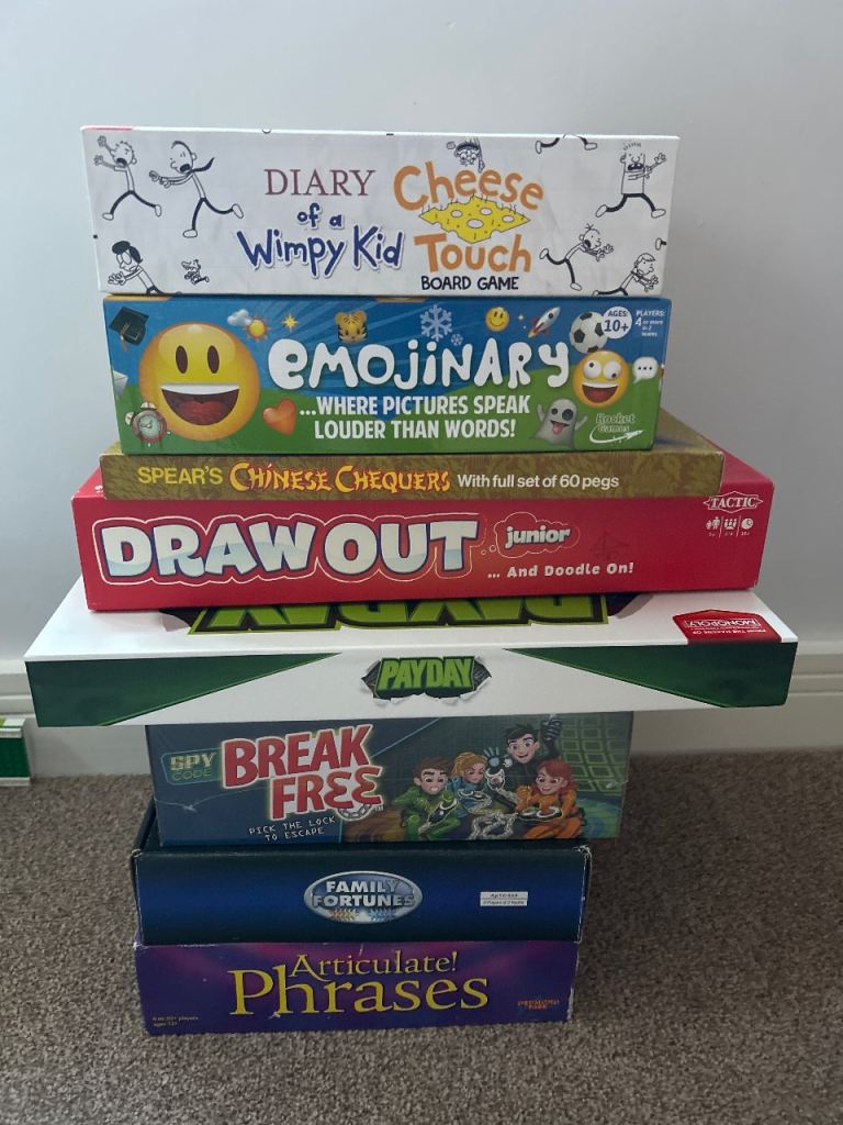  Board game selection 