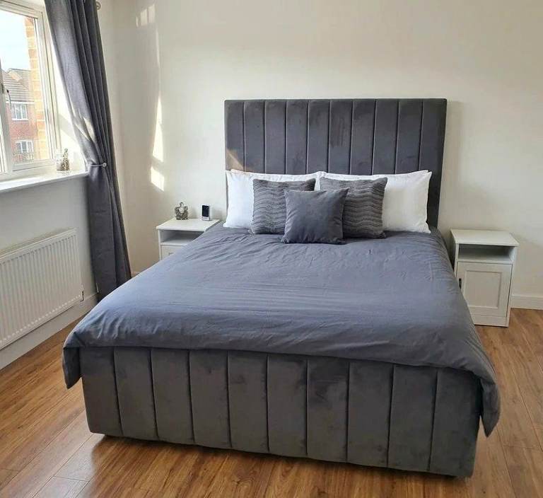 New Double Florence Bed With Mattress !! Brand New Double & King Size Beds ~ Free Delivery COD