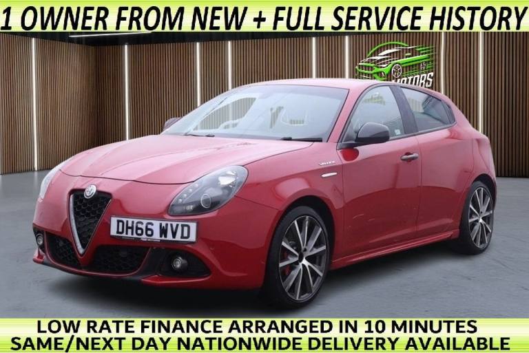 2017 66 ALFA ROMEO GIULIETTA 1750 TBI VELOCE HATCHBACK 5DR PETROL TCT EURO 6 (24