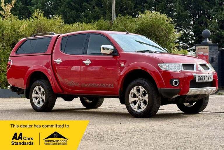 2013 Mitsubishi L200 Double Cab DI-D Barbarian 4WD 176Bhp PICK UP DIESEL Manual