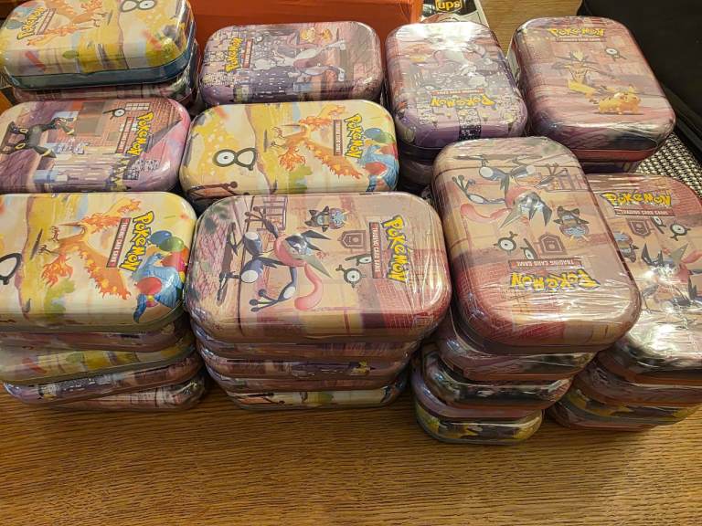 x50 Bulk - Pokemon TCG 30th Anniversary Celebrations Mini Tins 