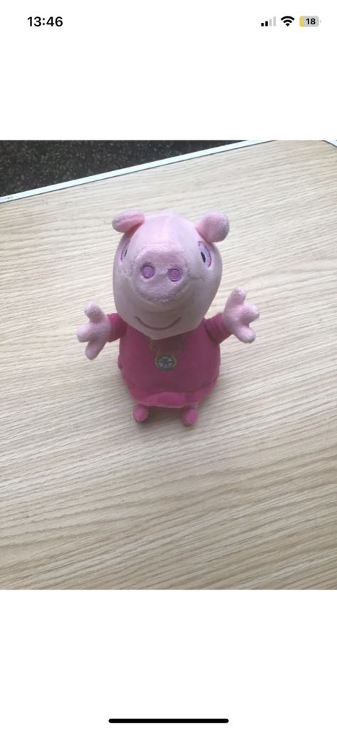 Peppa Pig Plush Teddy .